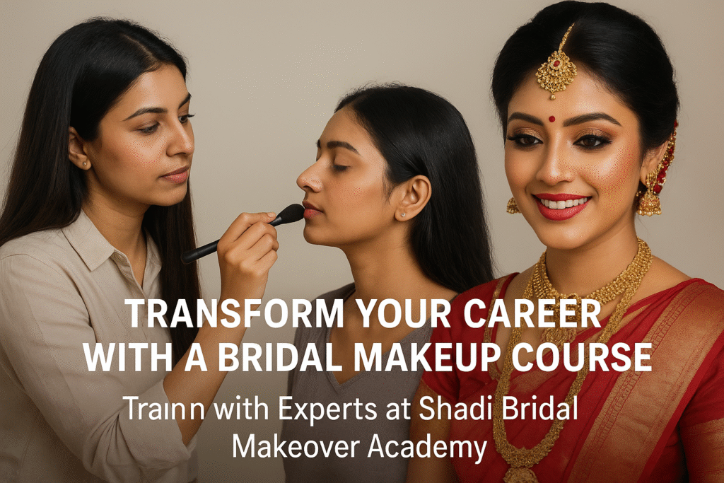 From Passion to Profession: How a Bridal Makeup Course Can Transform Your Career bridal makeup course can transform your career